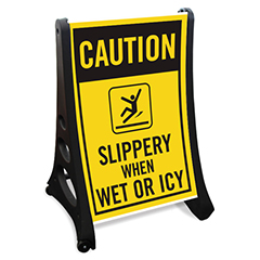 Printed Pavement Signs
